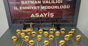 Batman'da Kuyumcu Soygununda 5 Şüpheli Tutuklandı