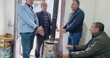 Batman’da Mayıs Ortasında Soba Kurulumu