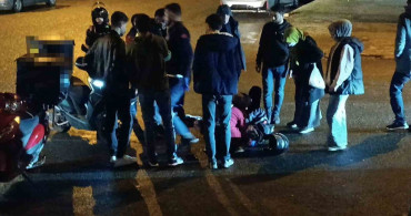 Batman'da Motosiklet Kazası: Bir Kurye Yaralandı