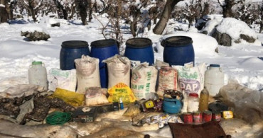 Batman'da PKK'ya Ait 180 Kilo Amonyum Nitrat Ele Geçirildi