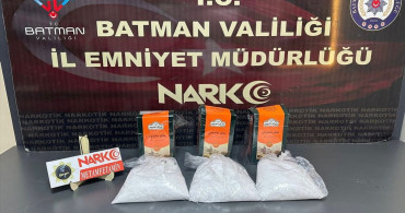 Batman'da Uyuşturucu Operasyonu: 2 Tutuklama