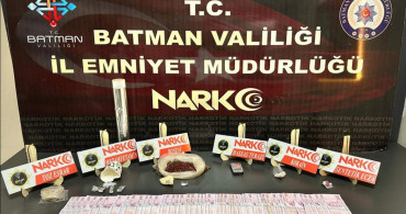 Batman'da Uyuşturucu Operasyonu: 5 Zanlı Tutuklandı