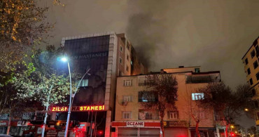 Batman’da yangın paniği: Hasta kaldığı odayı ateşe verdi