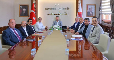 Bayburt OSB yatırımları toplantıda ele alındı