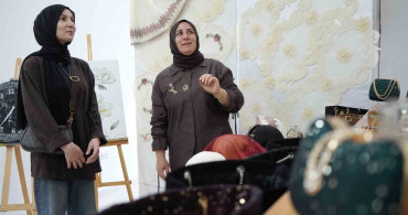 Bayburtlu Kadınların El Emeği Ürünleri Sergilendi