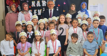 Bayburt'ta kur'an kursu öğrencileri karne sevinci yaşadı