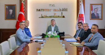 Bayburt'ta LGS Öncesi Güvenlik Tedbirleri Toplantısı