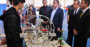 Bayburt'ta mesleki ve teknik eğitim fuarı düzenlendi