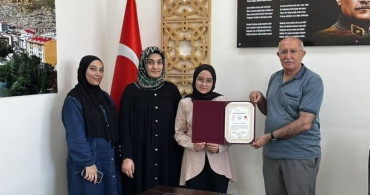 Bayburt’ta örgün eğitimle birlikte hafızlık programı 153’üncü mezununu verdi