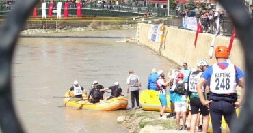 Bayburt'ta Üniversiteler Arası Rafting Şampiyonası Başlıyor
