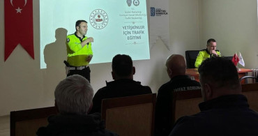 Bayburt'ta Yükümlülere Trafik Güvenliği Eğitimi Verildi