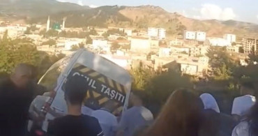 Baykan'da Meydana Gelen Fren Patlaması Faciası Öncesi Son Anda Kurtuluş