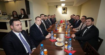 BBP Genel Başkanı Destici Kuzey Makedonya'da Temaslarda Bulundu