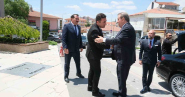 Bbp genel başkanı mustafa destici’den başkan dökmeci’ye ziyaret