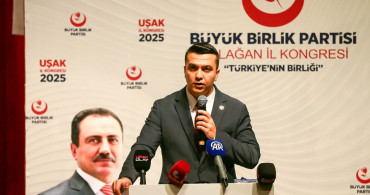 BBP Uşak İl Kongresi'nde Birlik Vurgusu