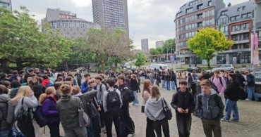 Belçika'da Öğretmenlerden Eğitim Reformuna Karşı Grev