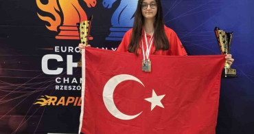 Belediyesporlu Arya Aydoğan'dan Avrupa Şampiyonası'nda çifte başarı