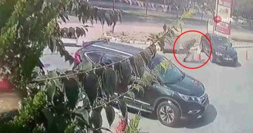 Benzin İstasyonunda Kendini Ateşe Verdi