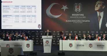 Beşiktaş Kulübü'nün Borcu Açıklandı
