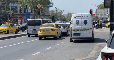 Beşiktaş'ta Polis Memuruna Çarpan Ticari Araç Kazası