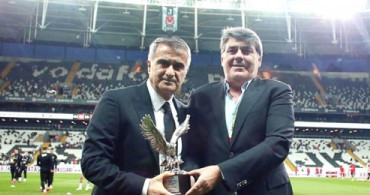 Beşiktaş'tan Güneş'e Plaket