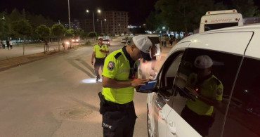 Besni'de asayiş uygulamasında 2 araç trafikten men edildi
