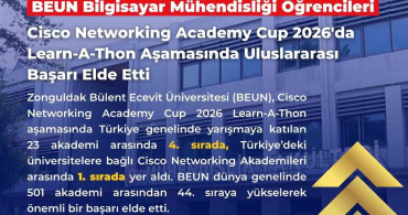 BEUN, Cisco Networking Academy Cup 2026'da Önemli Başarı Elde Etti