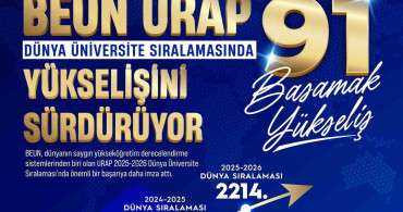 Beun, urap dünya üniversite sıralamasında yükselişini sürdürüyor