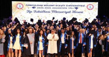 BEUN'da genç doktorlar meslek hayatına uğurlandı