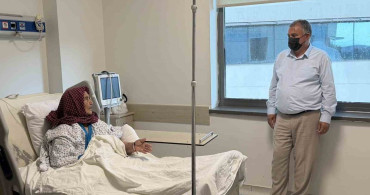 Beyağaç'tan Halime Özke'ye Geçmiş Olsun Ziyareti