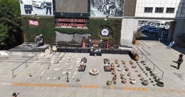 Beykoz’da ele geçirilen 10 bini aşkın eser ve sikkeler sergilendi
