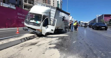 Beylikdüzü E-5'te trafik kazası meydana geldi