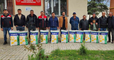Beylikova'da Çiftçilere Hibeli Tohum Desteği