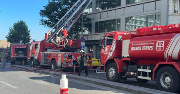 Beyoğlu'nda 6 katlı binada yangın paniği nedeniyle hızlı müdahale