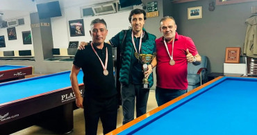 Bilardo şampiyonluğu Sivas'a geldi