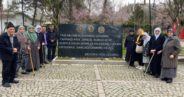 Bilecik Huzurevi Sakinleri Şeyh Edebali Türbesini Ziyaret Etti