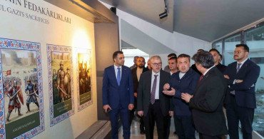 Bilecik Valisi söğüt dijital tarih müzesi'nde çalışmaları yerinde inceledi