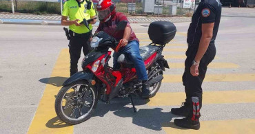 Bilecik'te 310 motosiklet sürücüsü kontrol edildi