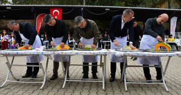 Bilecik'te 8. Kızıldamlar Kestane Kabağı Festivali Düzenlendi