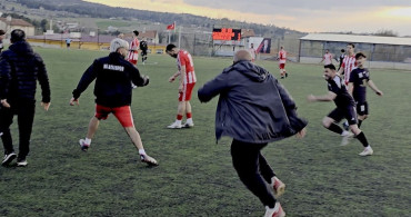 Bilecik’te Amatör Lig Maçında Olaylı Anlar