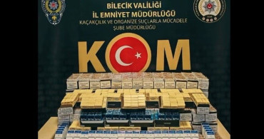Bilecik'te Doldurulmuş Makaron Operasyonu