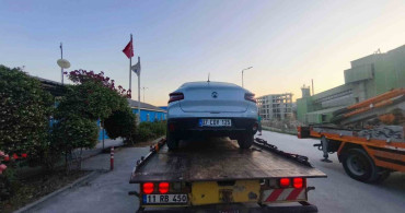 Bilecik'te fabrikanın otoparkına zorla girmek isteyen şahıs hakkında işlem yapıldı