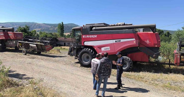 Bilecik’te hasat öncesi biçerdöver operatörlerine uyarılar