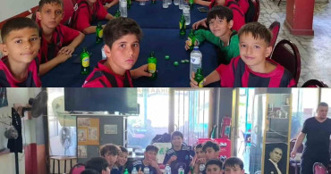 Bilecik'te minik futbolcular dostluk için sahaya çıktı