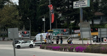 Bilecik'te Motosiklet Kazası: Sürücü Hastaneye Kaldırıldı