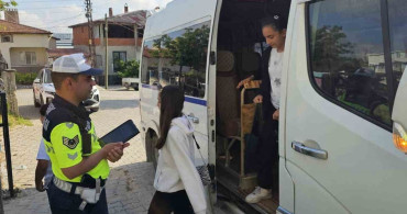 Bilecik’te okul servis araçları denetlendi