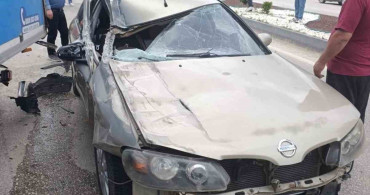 Bilecik'te otomobilin kamyonete çarpması sonucu 2 çocuk yaralandı