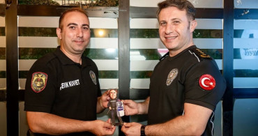 Bilecik'te polis memuru metin danabaş için veda programı düzenlendi