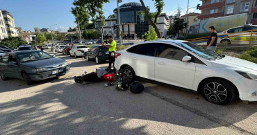 Bilecik'te Trafik Kazası: Motosiklet ve Otomobil Çarpıştı