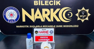 Bilecik'te uyuşturucu operasyonu: 1 şüpheli yakalandı